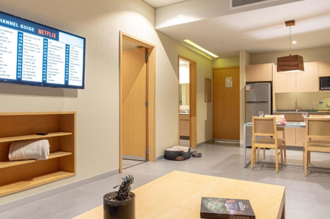 Stadia Suites Mexico City Santa Fe Екстериор снимка A typical apartment at the residence halls